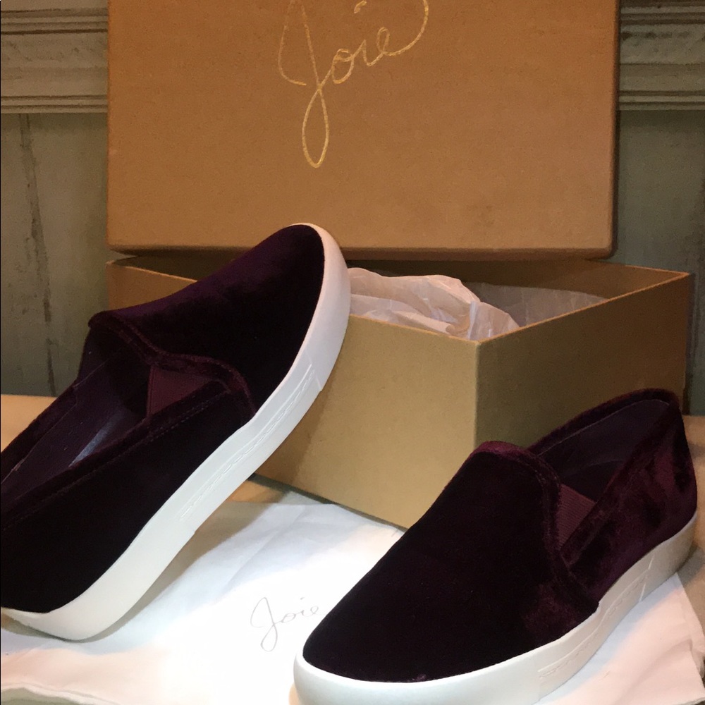 Joie velvet sneakers